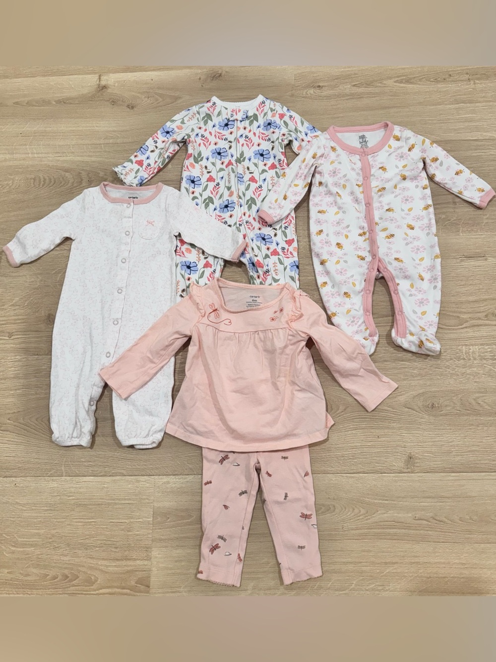 3-6 Month & 6 Month Baby Girl Bundle